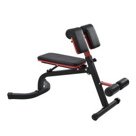 Roman Chair with Adjustable Height,Multi-function Bench, Back Extension Bench, Ab Chair for Whole-Body Training