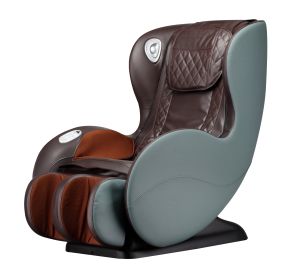 Massage Chairs SL Track Full Body and Recliner; Shiatsu Recliner; Massage Chair with Bluetooth Speaker-Green