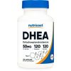 Nutricost DHEA 50mg, 120 Capsules - Gluten Free, Soy Free, Non-GMO, Supplement