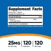 Nutricost Policosanol 25mg, 120 Capsules - Gluten Free, Non-GMO Supplement