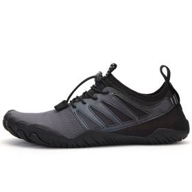 Unisex Hot Fitness Sneaker Cross-Training Crossfit Shoes High Quality Soft Comfortable Breathable Mesh Tennis Yoga Gym Treadmill (Color: Black, size: 42)