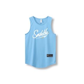 Loose Men Running Vest 2022 Outdoor street basketball Gym Sleeveless Letter Print Shirt Quick Dry Fitness Bodybuilding Tank Tops (Color: 870 vest17, size: XXXL)