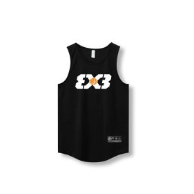 Loose Men Running Vest 2022 Outdoor street basketball Gym Sleeveless Letter Print Shirt Quick Dry Fitness Bodybuilding Tank Tops (Color: 870 vest22, size: 5XL)