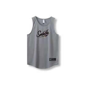 Loose Men Running Vest 2022 Outdoor street basketball Gym Sleeveless Letter Print Shirt Quick Dry Fitness Bodybuilding Tank Tops (Color: 870 vest10, size: XXL)