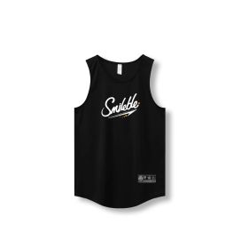 Loose Men Running Vest 2022 Outdoor street basketball Gym Sleeveless Letter Print Shirt Quick Dry Fitness Bodybuilding Tank Tops (Color: 870 vest16, size: M)