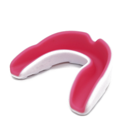 Sports Mouthguard with Transparent Case (Color: pink, size: adult)