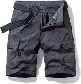 Men's Casual Sports Shorts Quick Dry Fashion Fit Twill Cargo Shorts Shorts with Pockets (Color: PA2-M)