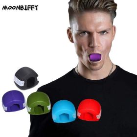 Jawline Training Thin Face Fitness Ball Facial Muscle Activate Exercise Mouth Masseter Jaw Chin Slimming Mandibular Lift Tools (Color: grey)