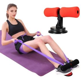 Sit-Ups Aid Household Belly Roll Lazy Suction Cup Abdominal Curling-up Weight Loss Abdominal Muscle Fitness Equipment (Color: pink)