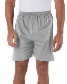 Adult Cotton Gym Short - BLACK - S (Color: OXFORD GRAY, size: M)