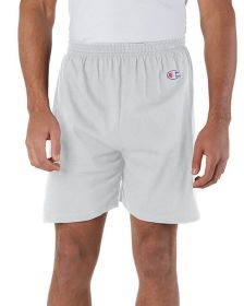 Adult Cotton Gym Short - BLACK - S (Color: SILVER GRAY, size: S)