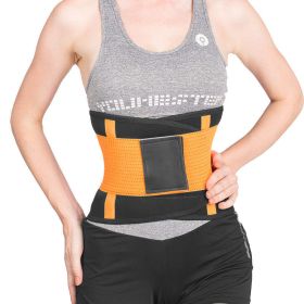 Neoprene Waist Trainer (Color: orange, size: M)